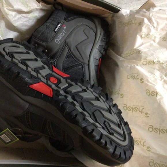 GELERT Men's Waterproof Mid Hiking Boots Work Boot - Picture 4 of 8